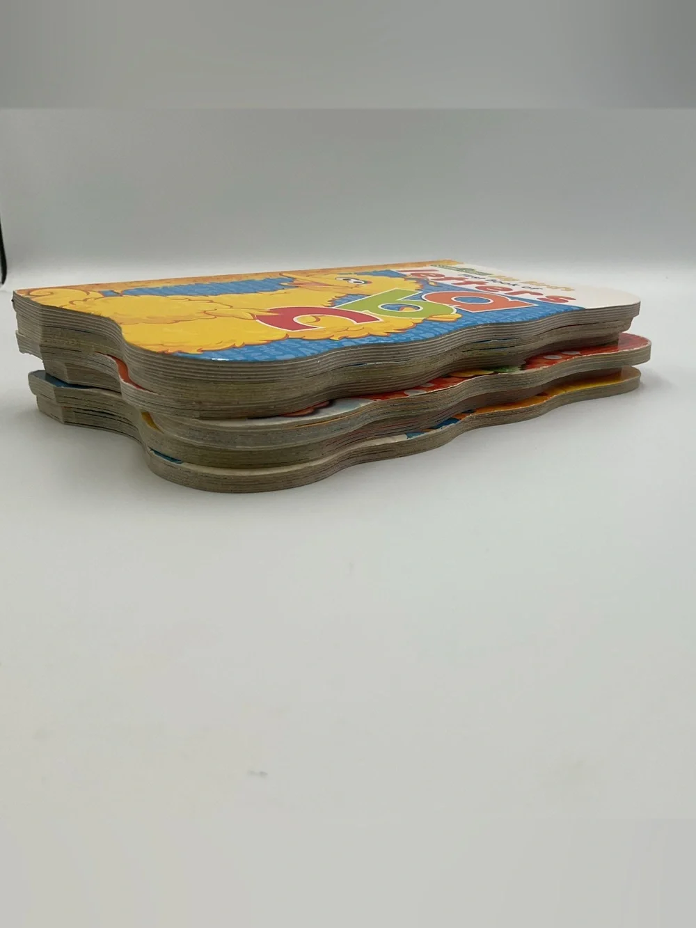 Lot x6 Sesame Street Shaped Board Books Bendon Beginnings & First Books 2000's